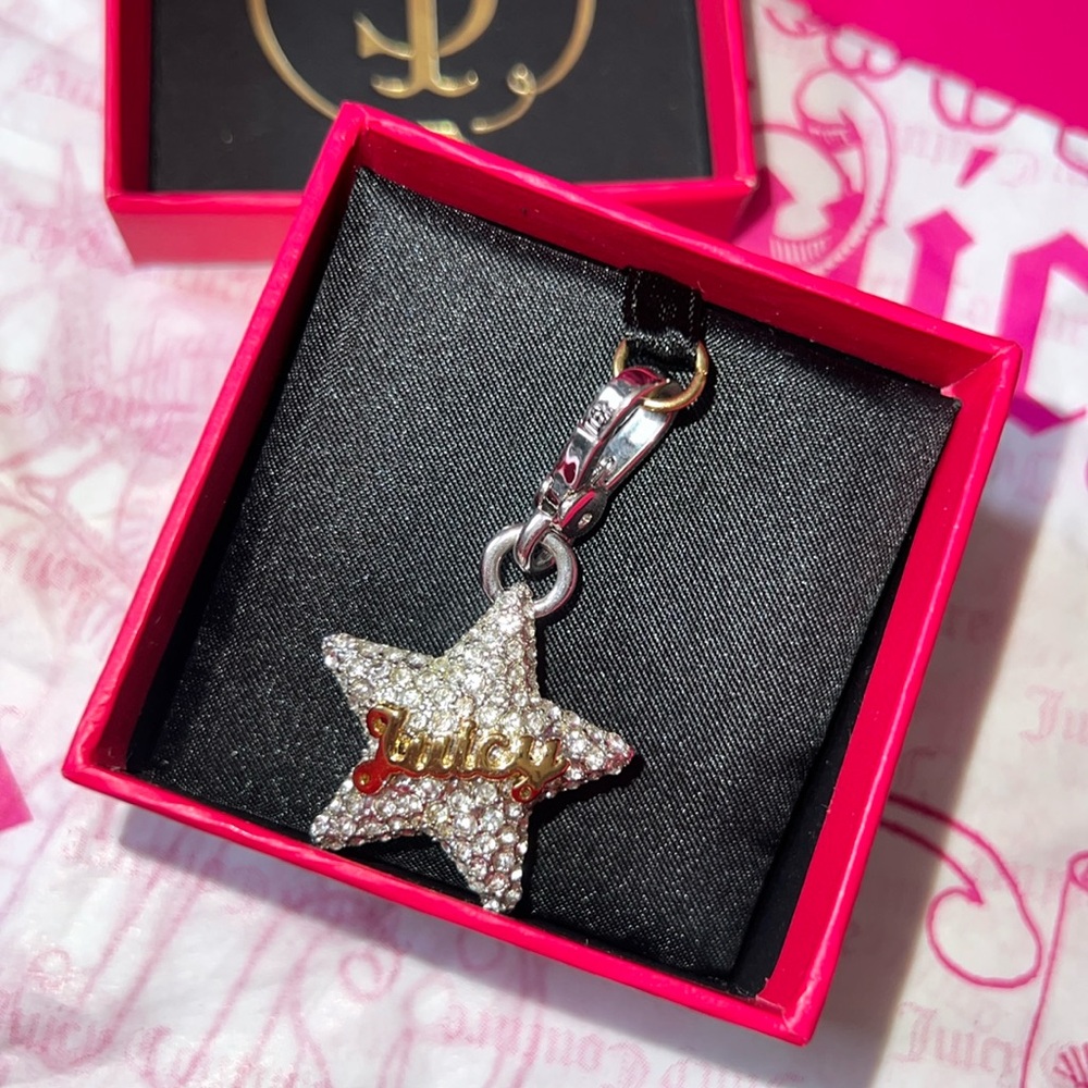 BNWT✨Juicy Couture pave star charm⭐️💎